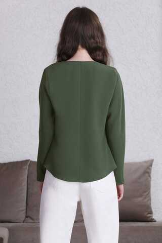 Classic Blouse Green - 4