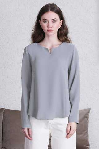 Classic Blouse Grey - 1