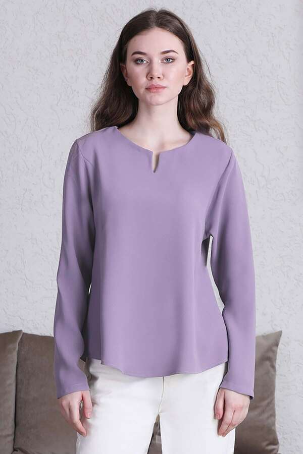 Classic Blouse Lilac - 1
