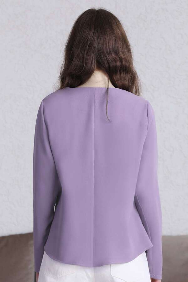 Classic Blouse Lilac - 4