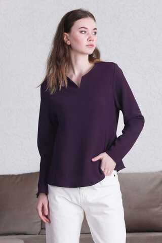 Classic Blouse Purple - 3