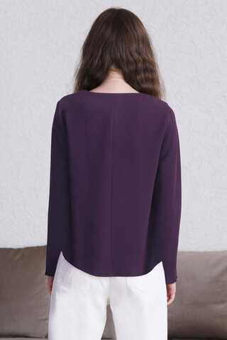 Classic Blouse Purple - 6