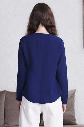 Classic Blouse Sax - 6