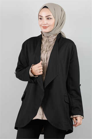 Classic Pants Jacket Set Black - 3