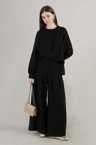 Classic Shirt Suit Black - 3