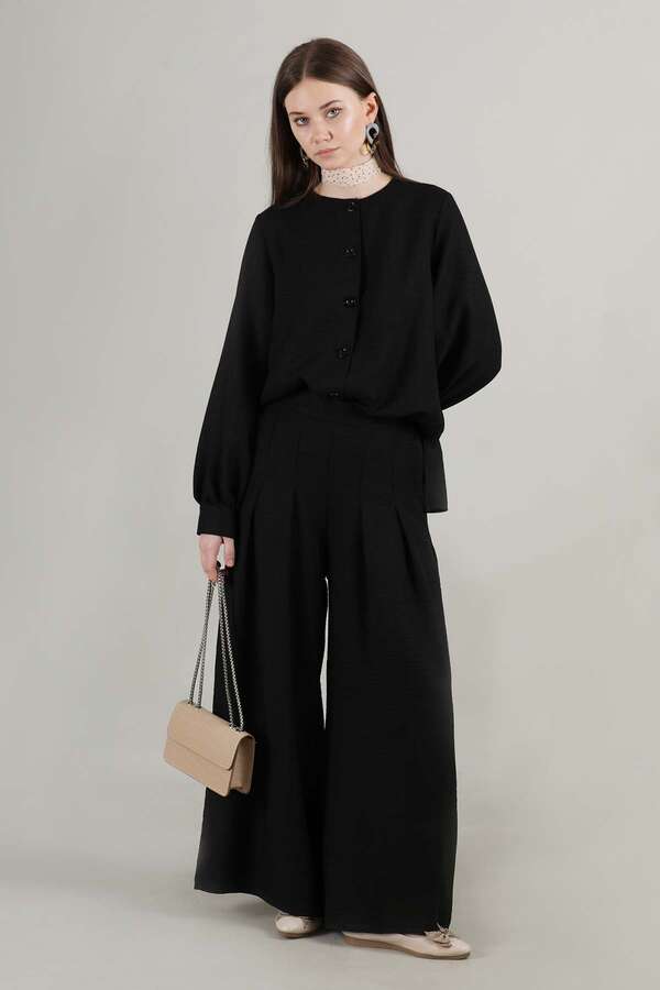 Classic Shirt Suit Black - 3