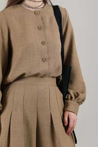 Classic Shirt Suit Camel - 4