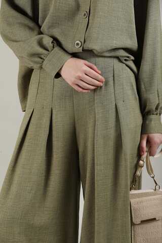 Classic Shirt Suit Khaki - 4