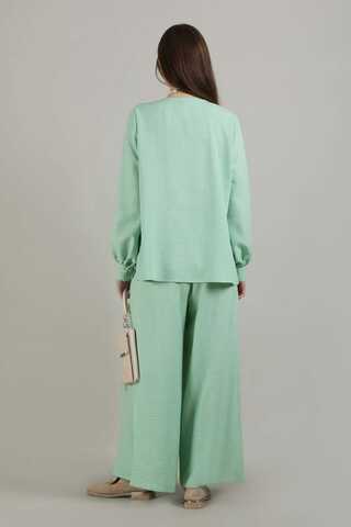 Classic Shirt Suit Water Green - 5