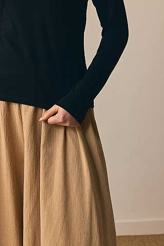 Cotton Long Sleeve Body Black - 3