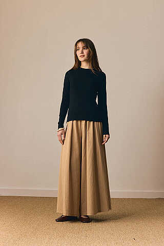 Cotton Long Sleeve Body Black - 6