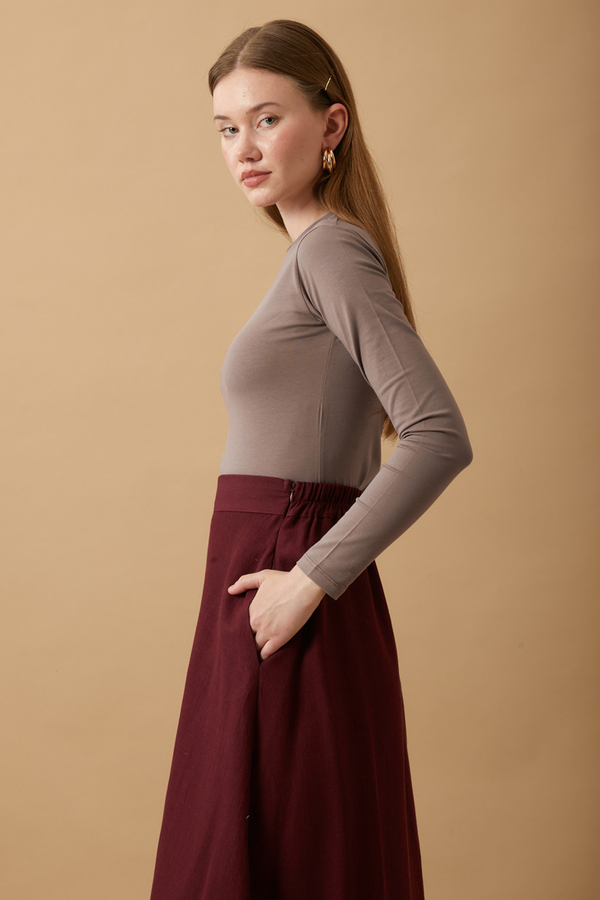 Cotton Long Sleeve Body Earth - 3