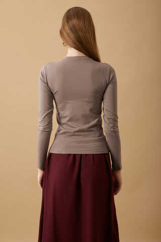 Cotton Long Sleeve Body Earth - 4