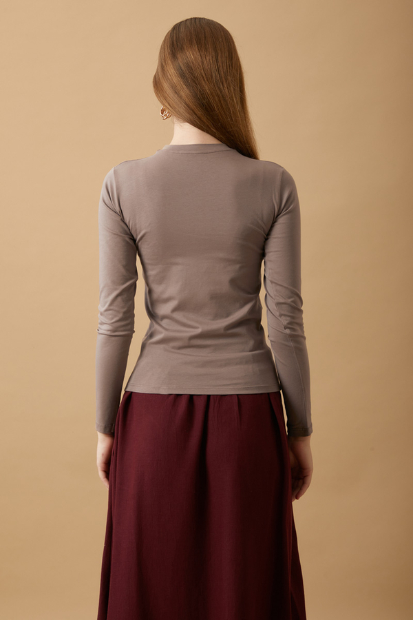 Cotton Long Sleeve Body Earth - 4