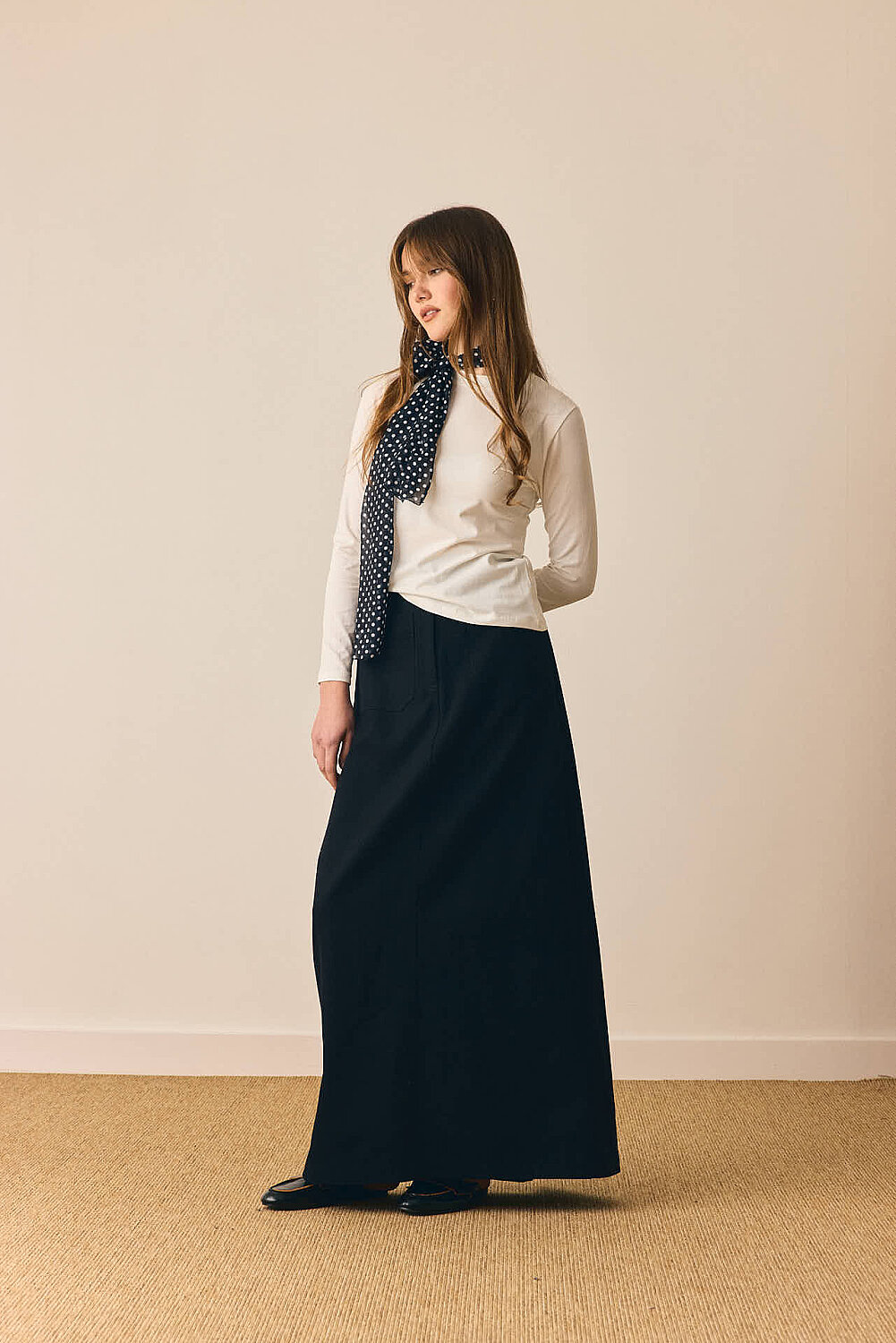 Cotton Long Sleeve Body Ecru (1)