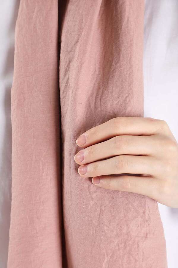 Cotton Viscose Shawl Onion Peel - 2