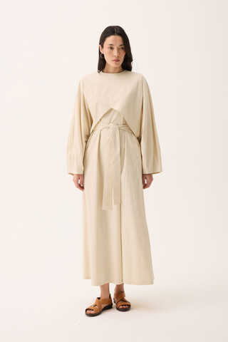 Croplu Elbise Takım Taş - 4