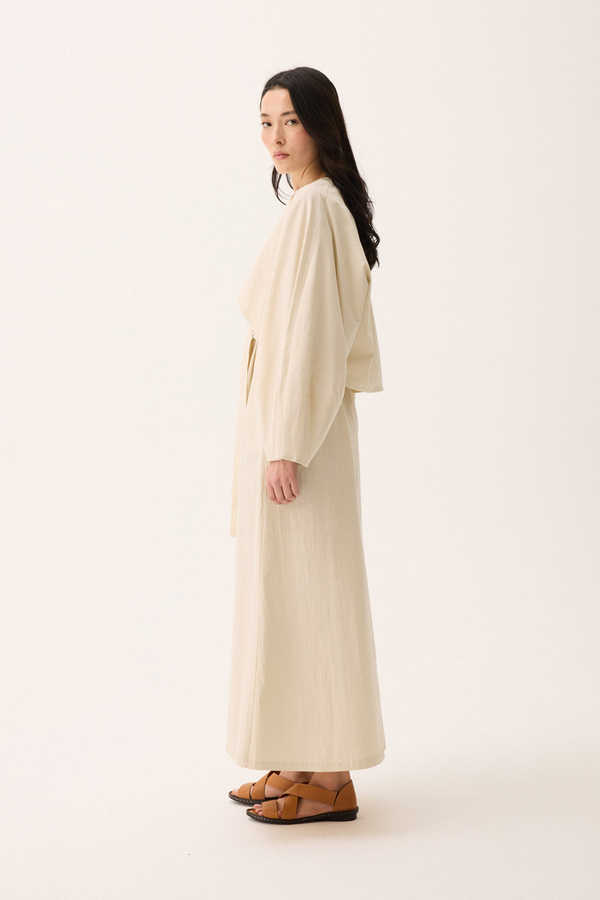 Croplu Elbise Takım Taş - 7