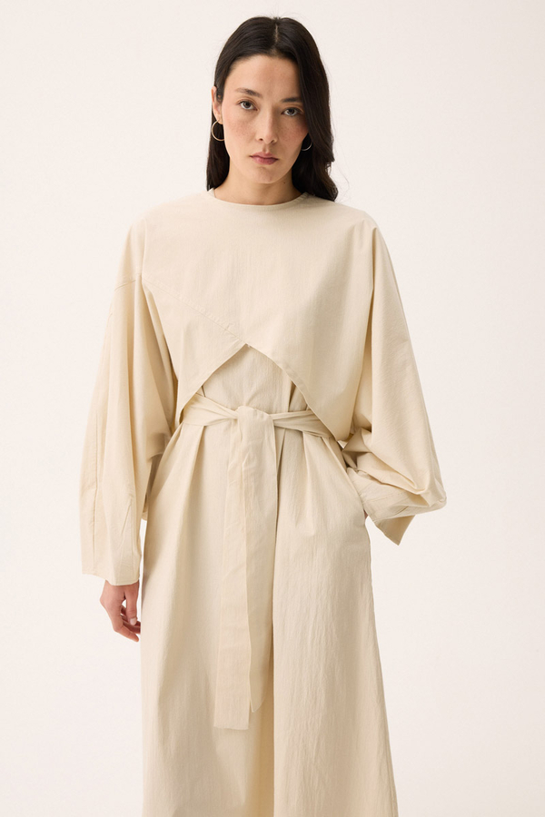 Croplu Elbise Takım Taş - 10