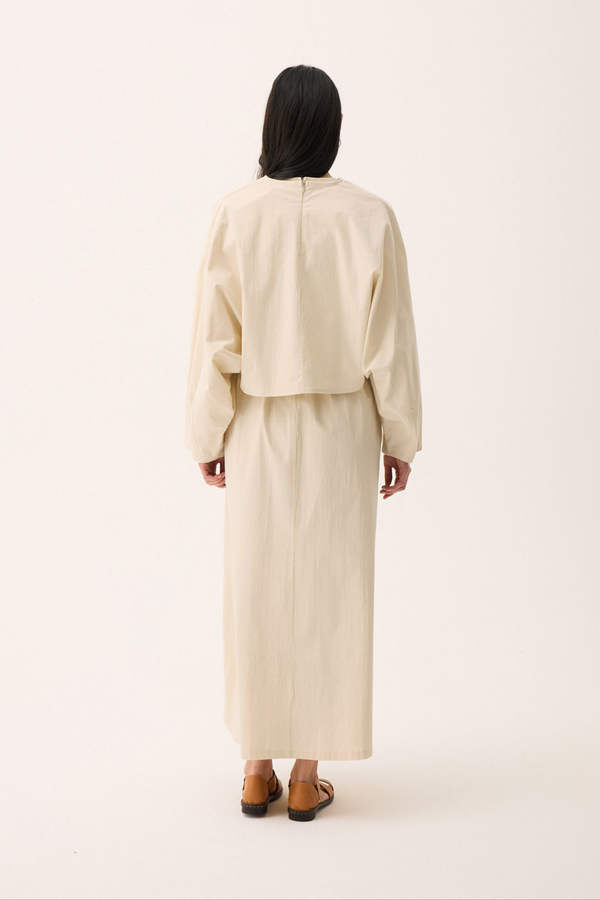 Croplu Elbise Takım Taş - 13