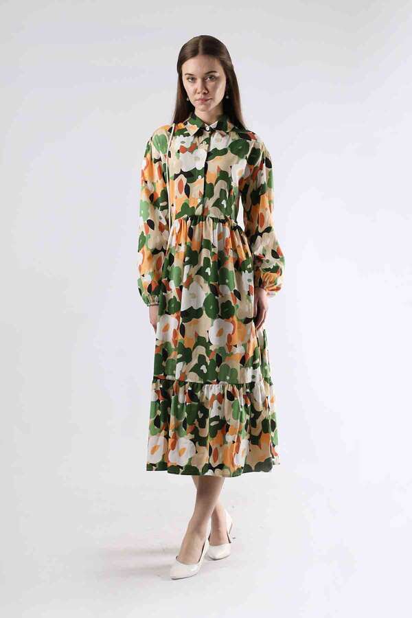 Daisy Dress Green - 1