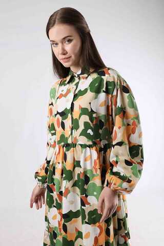 Daisy Dress Green - 2