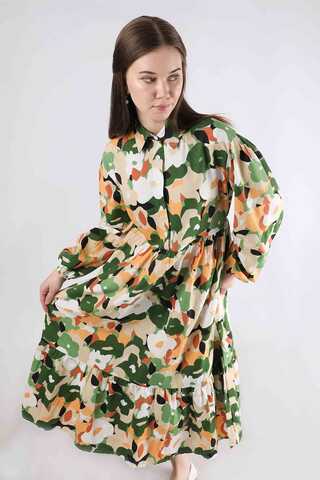 Daisy Dress Green - 4