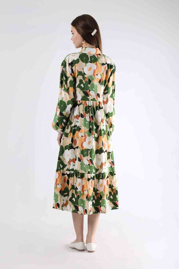Daisy Dress Green - 5
