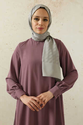 Dalga Desenli Şal Gri - 1