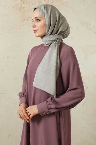 Dalga Desenli Şal Gri - 3