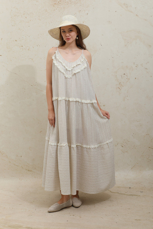 Dantelli Askılı Jile Taş - 4