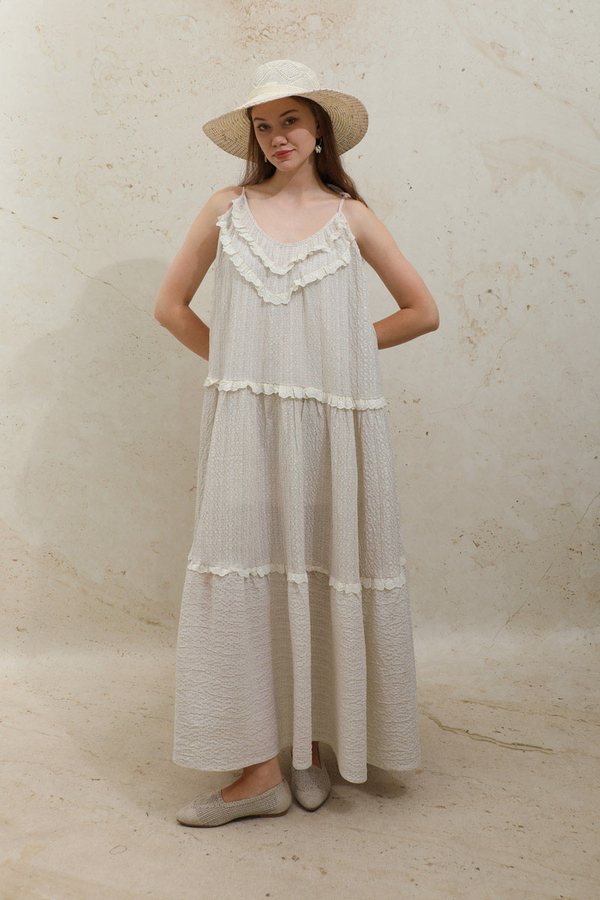 Dantelli Askılı Jile Taş - 2