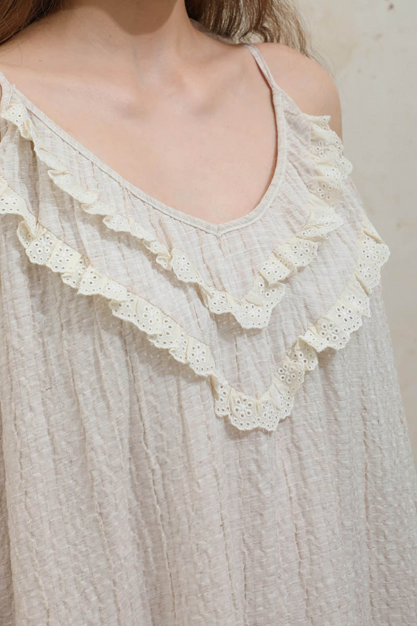 Dantelli Askılı Jile Taş - 5