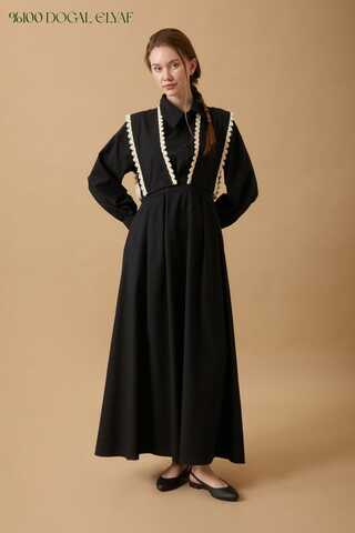 Dantelli Jile Siyah - 1