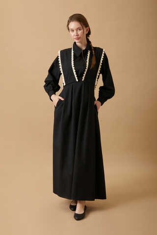 Dantelli Jile Siyah - 5