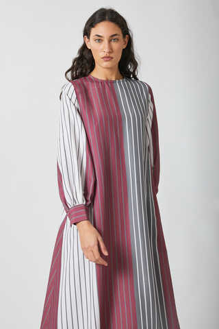 Denim Vest Dress Set Anthracite - 12