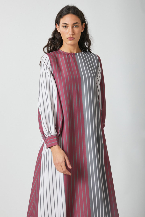 Denim Vest Dress Set Anthracite - 12