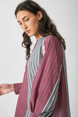 Denim Yelekli Elbise Takım Antrasit - 15