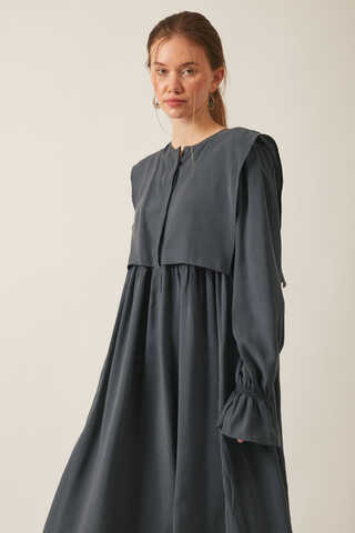 Deren Modal Dress Anthracite - 7