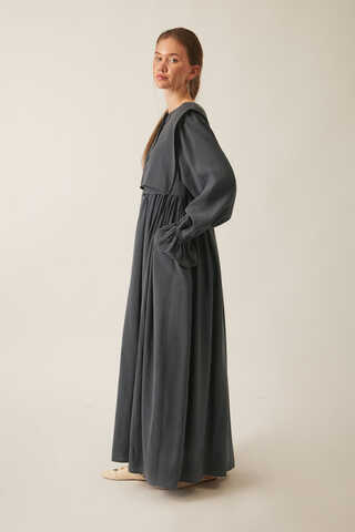 Deren Modal Dress Anthracite - 16
