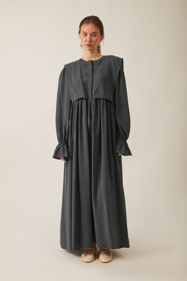 Deren Modal Dress Anthracite - 2
