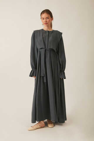 Deren Modal Dress Anthracite - 10