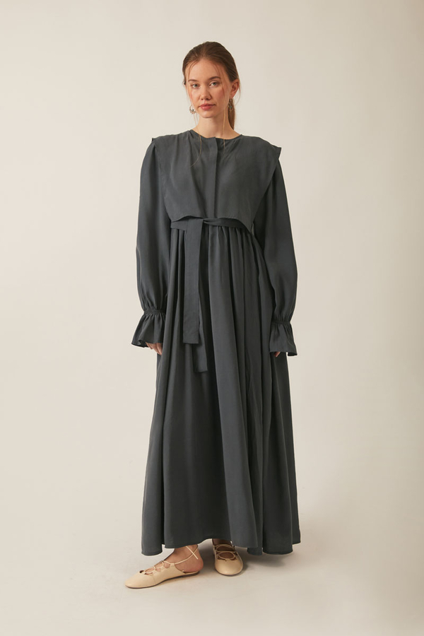 Deren Modal Dress Anthracite - 10