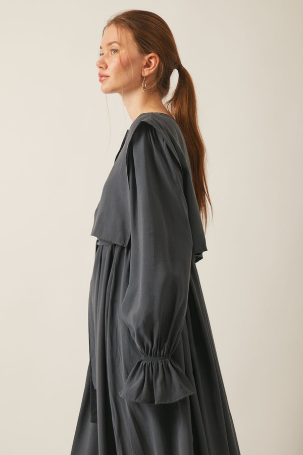 Deren Modal Dress Anthracite - 14