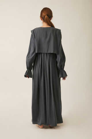 Deren Modal Dress Anthracite - 15