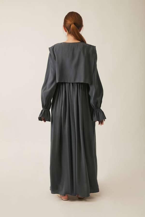 Deren Modal Dress Anthracite - 15