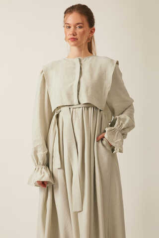 Deren Modal Dress Stone - 2