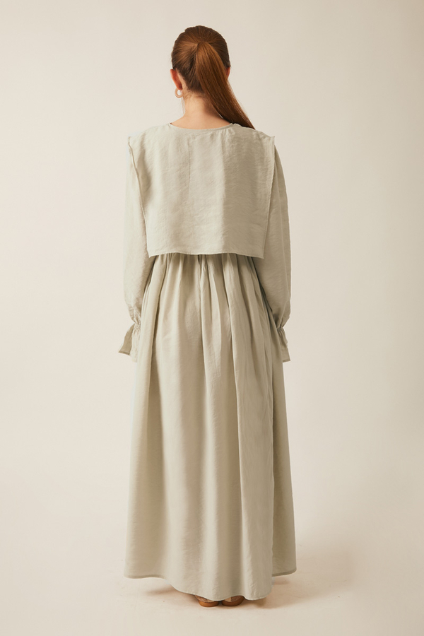 Deren Modal Dress Stone - 15