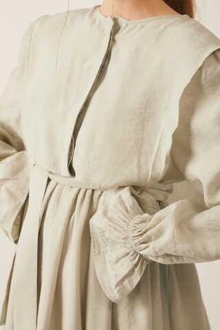 Deren Modal Dress Stone - 4