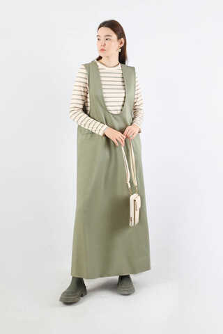 Derin Yaka Jile Takım Mint - 1